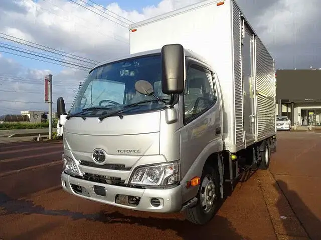トヨタ トヨエース 小型 アルミバン パワーゲート 床鉄板 の中古トラック【車両No.155560】