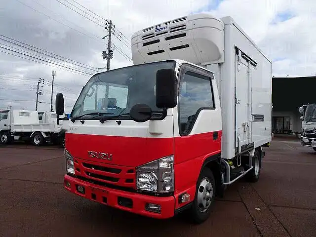 いすゞ エルフ 小型 冷凍冷蔵 低温 床ステン の中古トラック【車両No.155556】