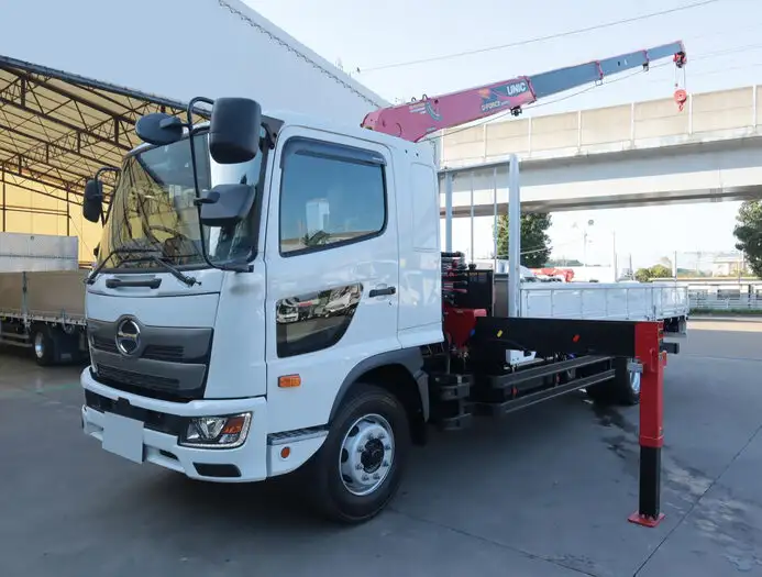 日野 レンジャー 中型/増トン クレーン付 4段 ラジコン の中古トラック【車両No.155446】