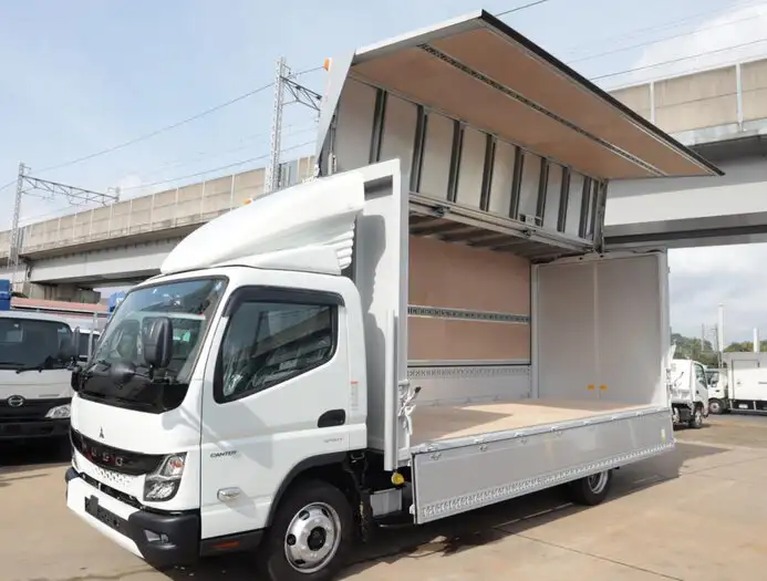 三菱 キャンター 小型 ウイング 2PG-FEB80 R5 の中古トラック【車両No.155414】