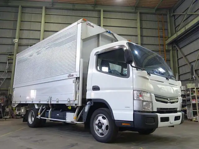 三菱 キャンター 小型 ウイング パワーゲート TKG-FEB50 の中古トラック【車両No.155738】