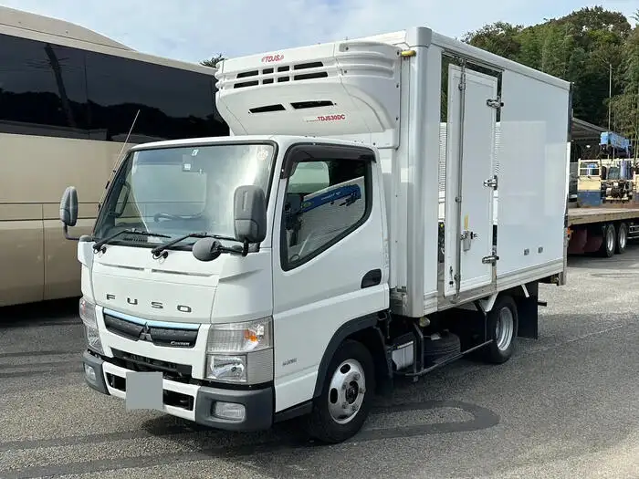 三菱 キャンター 小型 冷凍冷蔵 低温 床アルミ の中古トラック【車両No.155858】