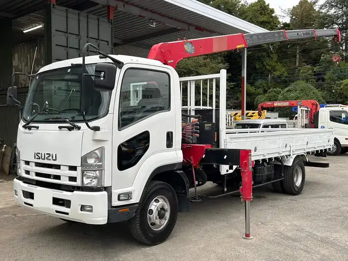 いすゞ フォワード 中型/増トン クレーン付 4段 ラジコン の中古トラック【車両No.155857】