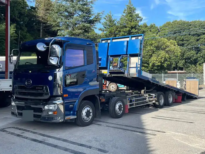 日産UD クオン 大型 車両重機運搬 ラジコン ウインチ の中古トラック【車両No.155866】