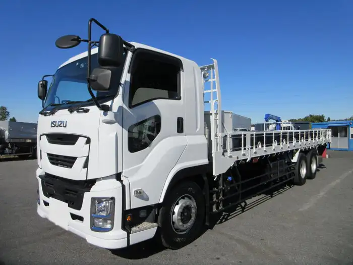いすゞ ギガ 大型 平ボディ ベッド 2KG-CYM77C の中古トラック【車両No.155836】