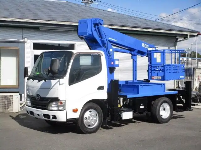 日野 デュトロ 小型 高所・建柱車 高所作業車 TKG-XZU600E の中古トラック【車両No.155821】