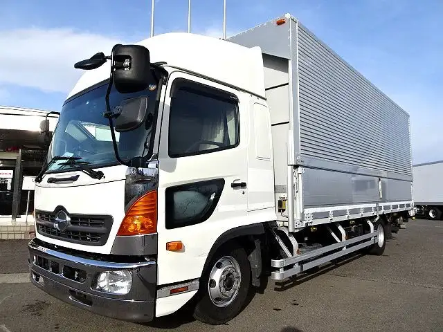 日野 レンジャー 中型/増トン ウイング パワーゲート エアサス の中古トラック【車両No.155355】