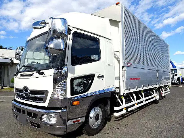 日野 レンジャー 中型/増トン ウイング パワーゲート エアサス の中古トラック【車両No.155409】