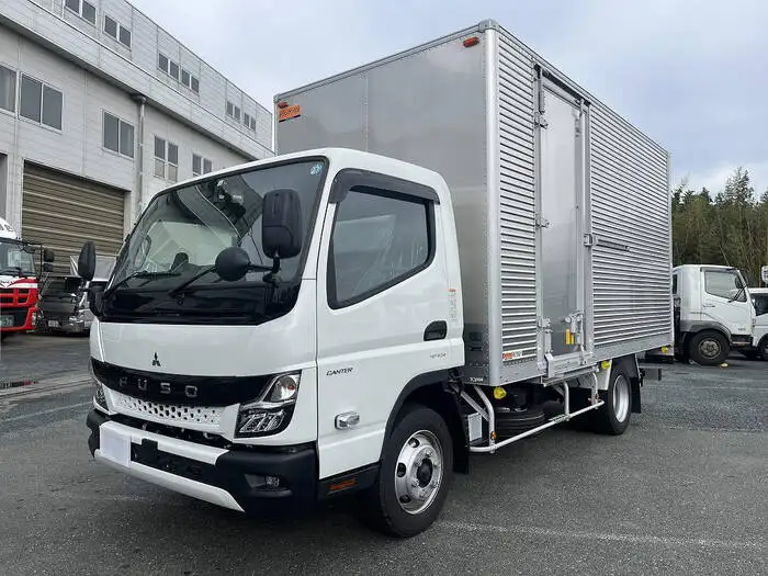 三菱 キャンター 小型 アルミバン パワーゲート 2RG-FEB80 の中古トラック【車両No.155521】
