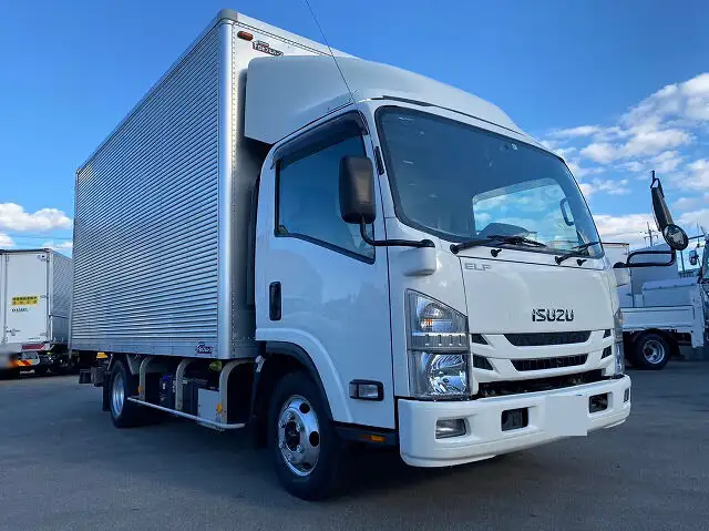 いすゞ エルフ 小型 アルミバン パワーゲート 2RG-NPR88AN の中古トラック【車両No.155740】