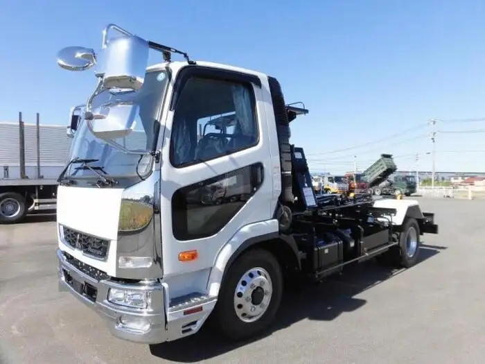 三菱 ファイター 中型/増トン アームロール ツインホイスト 2KG-FK72F の中古トラック【車両No.155871】