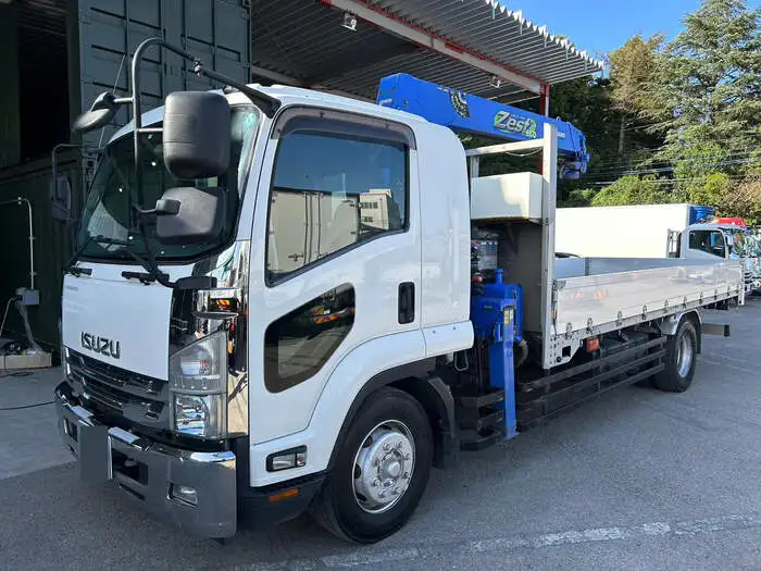 いすゞ フォワード 中型/増トン クレーン付 床鉄板 アルミブロック の中古トラック【車両No.155902】