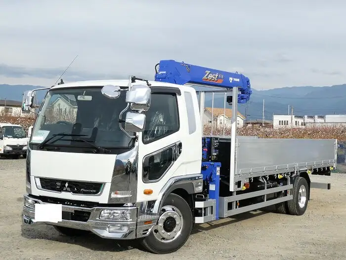 三菱 ファイター 中型/増トン クレーン付 アルミブロック 4段 の中古トラック【車両No.155960】