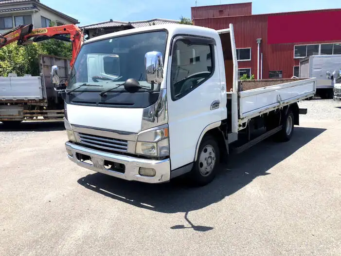 三菱 キャンター 小型 平ボディ 床鉄板 PA-FE82DE の中古トラック【車両No.155761】