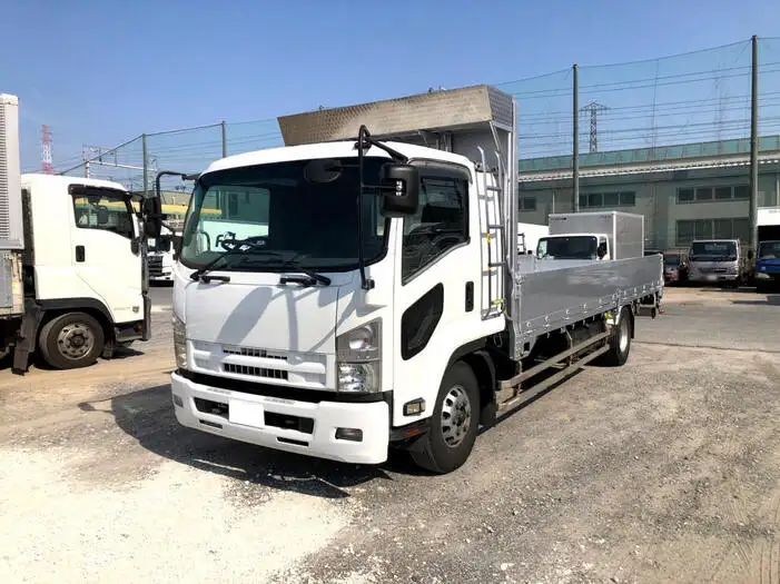 いすゞ フォワード 中型/増トン 平ボディ 床鉄板 アルミブロック の中古トラック【車両No.155815】