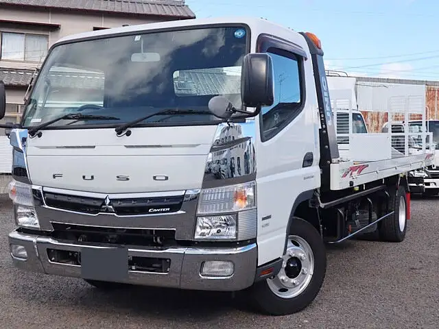 三菱 キャンター 小型 車両重機運搬 ラジコン ウインチ の中古トラック【車両No.156057】