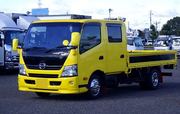 日野 デュトロ 小型 平ボディ Wキャブ TKG-XZU710M の中古トラック【車両No.156060】