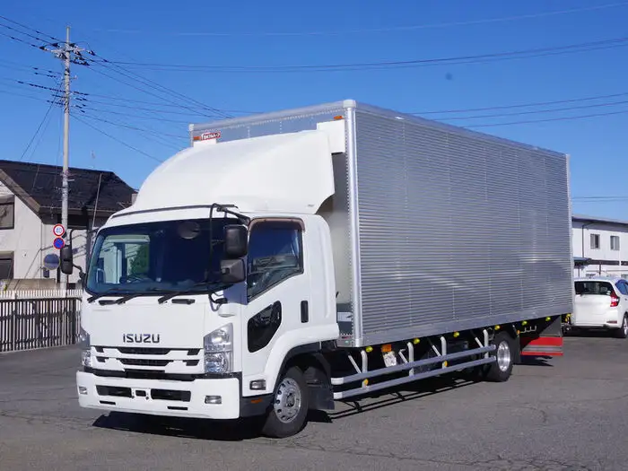 いすゞ フォワード 中型/増トン アルミバン エアサス ベッド の中古トラック【車両No.156088】