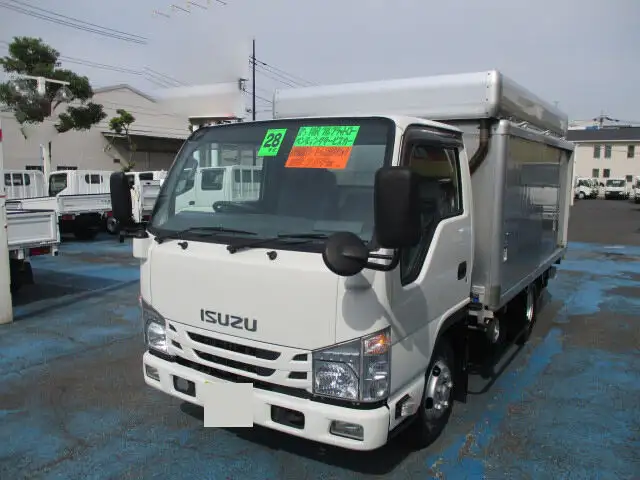いすゞ エルフ 小型 アルミバン ボトルカー サイドドア の中古トラック【車両No.156100】
