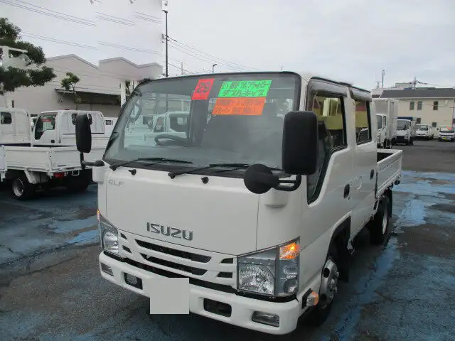 いすゞ エルフ 小型 平ボディ Wキャブ TRG-NJR85A の中古トラック【車両No.155982】