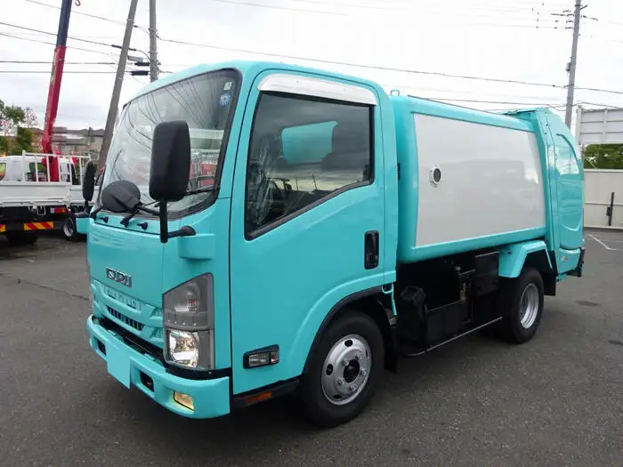 いすゞ エルフ 小型 パッカー車 巻き込み式 回転ダンプ式 の中古トラック【車両No.156228】