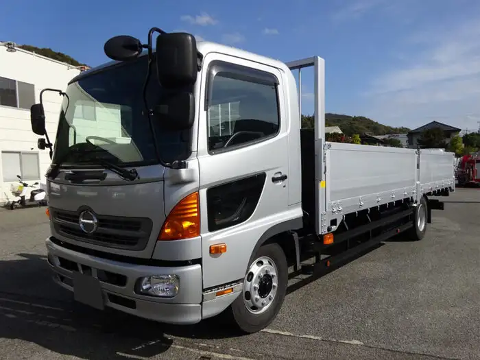 日野 レンジャー 中型/増トン 平ボディ 床鉄板 アルミブロック の中古トラック【車両No.156251】