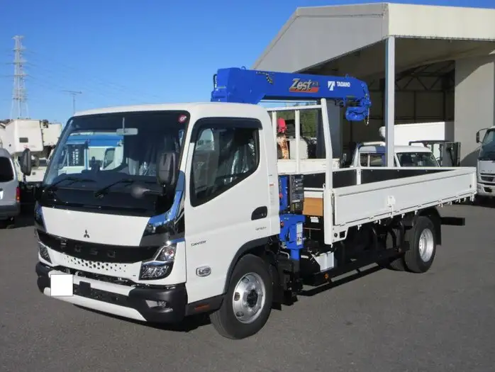 三菱 キャンター 小型 クレーン付 4段 ラジコン の中古トラック【車両No.156176】