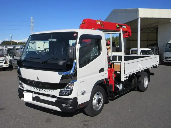 三菱 キャンター 小型 クレーン付 4段 ラジコン の中古トラック【車両No.156178】