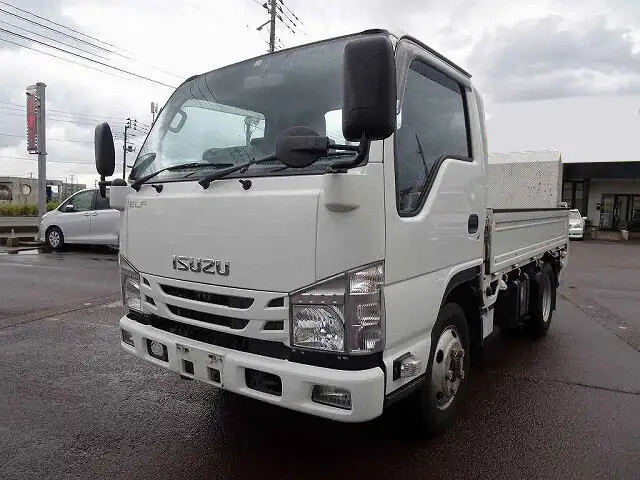 いすゞ エルフ 小型 平ボディ パワーゲート 2RG-NHS88A の中古トラック【車両No.156298】