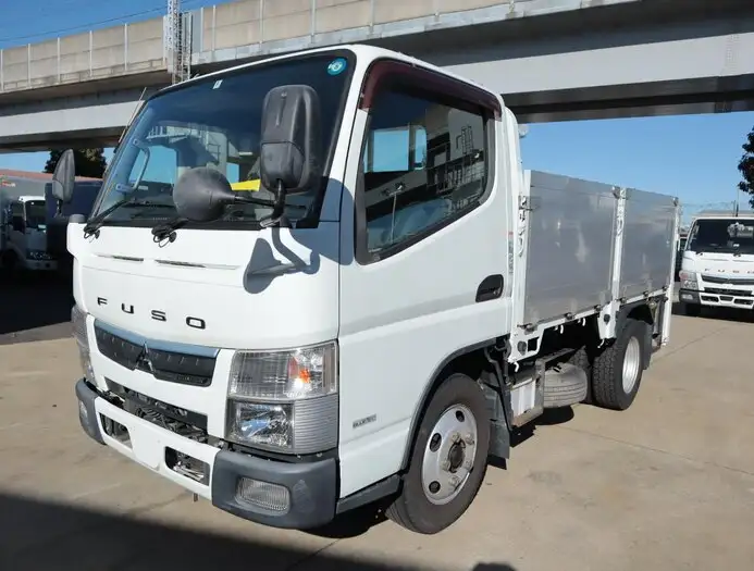三菱 キャンター 小型 平ボディ パワーゲート 床鉄板 の中古トラック【車両No.156190】