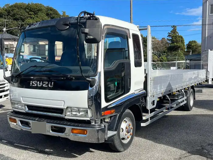 いすゞ フォワード 中型/増トン 平ボディ 床鉄板 アルミブロック の中古トラック【車両No.156106】