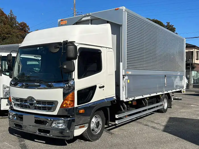 日野 レンジャー 中型/増トン ウイング パワーゲート エアサス の中古トラック【車両No.156128】