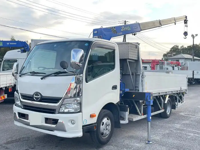 日野 デュトロ 小型 クレーン付 アルミブロック 4段 の中古トラック【車両No.156099】