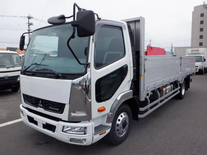 三菱 ファイター 中型/増トン 平ボディ 床鉄板 アルミブロック の中古トラック【車両No.156276】