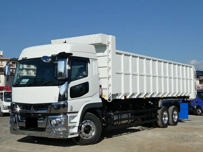 三菱 スーパーグレート 大型 ダンプ 土砂禁 ハイルーフ の中古トラック【車両No.156348】