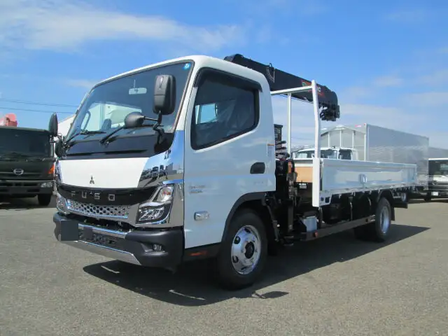 三菱 キャンター 小型 クレーン付 5段 ラジコン の中古トラック【車両No.156352】
