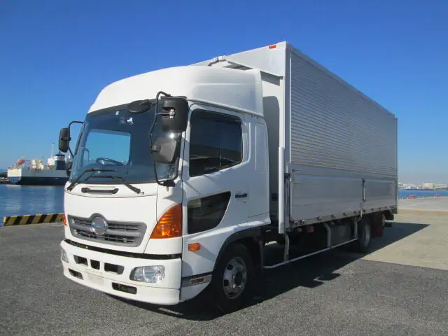 日野 レンジャー 中型/増トン ウイング パワーゲート 床鉄板 の中古トラック【車両No.156353】