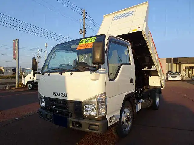 いすゞ エルフ 小型 ダンプ 強化 コボレーン の中古トラック【車両No.156303】