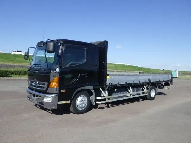 日野 レンジャー 中型/増トン 平ボディ ベッド BKG-FD7JLYA の中古トラック【車両No.156521】