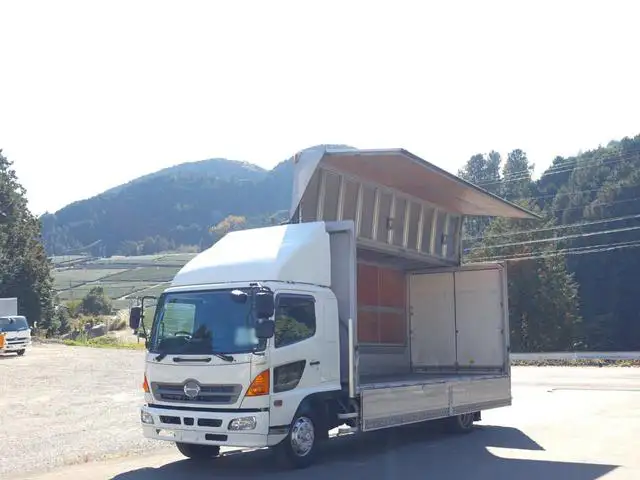 日野 レンジャー 中型/増トン ウイング パワーゲート エアサス の中古トラック【車両No.156499】
