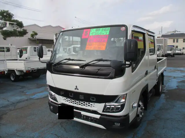 三菱 キャンター 小型 平ボディ Wキャブ 2RG-FBA20 の中古トラック【車両No.156439】