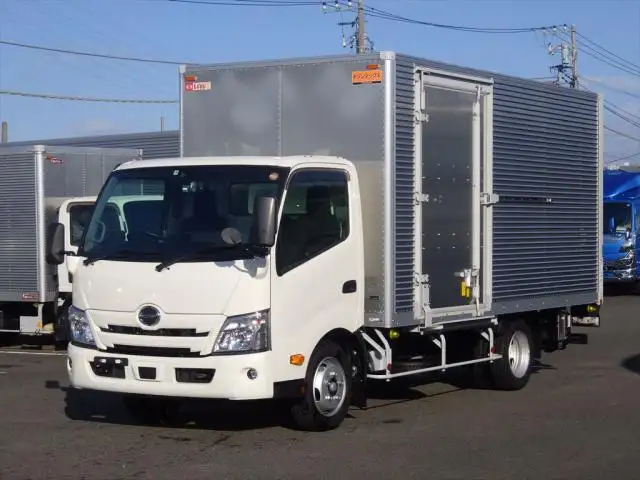 日野 デュトロ 小型 アルミバン パワーゲート サイドドア の中古トラック【車両No.156384】