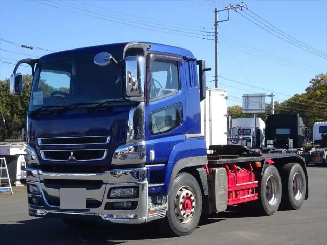 三菱 スーパーグレート 大型 トラクター 2デフ ベッド の中古トラック【車両No.156403】