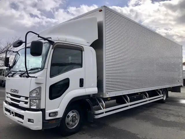 いすゞ フォワード 中型/増トン アルミバン エアサス ベッド の中古トラック【車両No.156245】