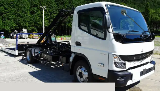 三菱 キャンター 小型 車両重機運搬 ラジコン ウインチ の中古トラック【車両No.156571】