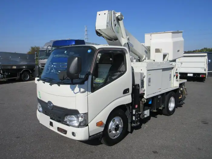日野 デュトロ 小型 高所・建柱車 高所作業車 電工仕様 の中古トラック【車両No.156546】