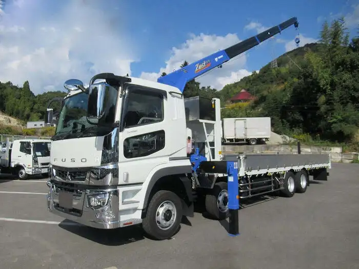 三菱 スーパーグレート 大型 クレーン付 アルミブロック 4段 の中古トラック【車両No.156607】