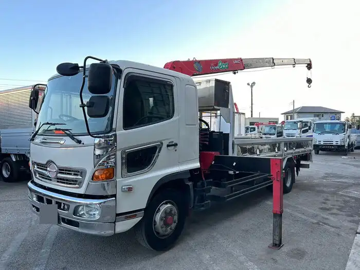 日野 レンジャー 中型/増トン クレーン付 4段 ラジコン の中古トラック【車両No.156467】