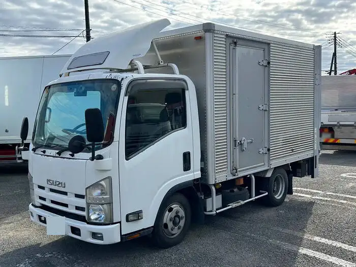 いすゞ エルフ 小型 アルミバン パワーゲート サイドドア の中古トラック【車両No.156484】