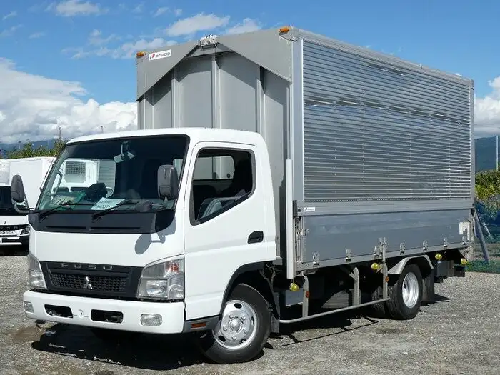 三菱 キャンター 小型 ウイング パワーゲート PDG-FE82D の中古トラック【車両No.156763】